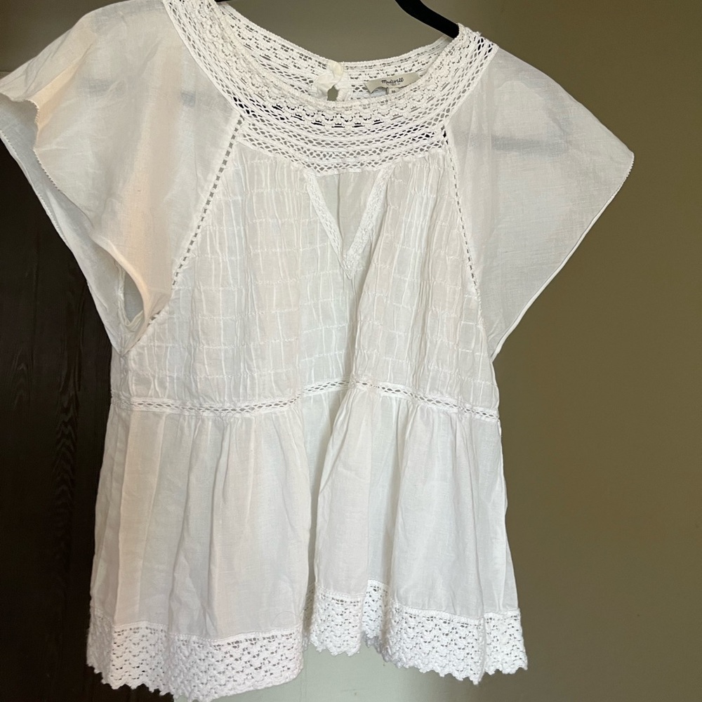 Madewell shirt, size 10